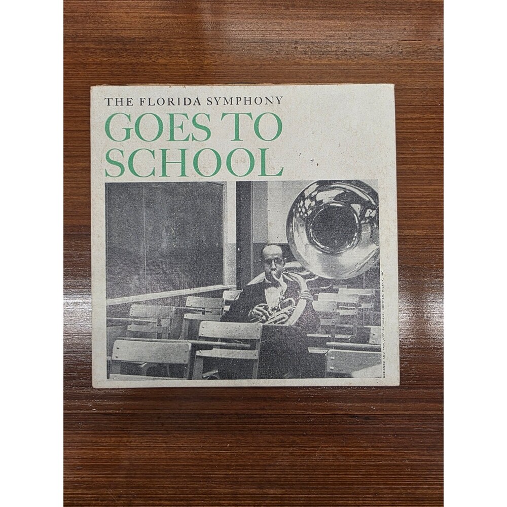 Florida Symphony – Goes To School 7" Record 45 RPM Classical Orchestra